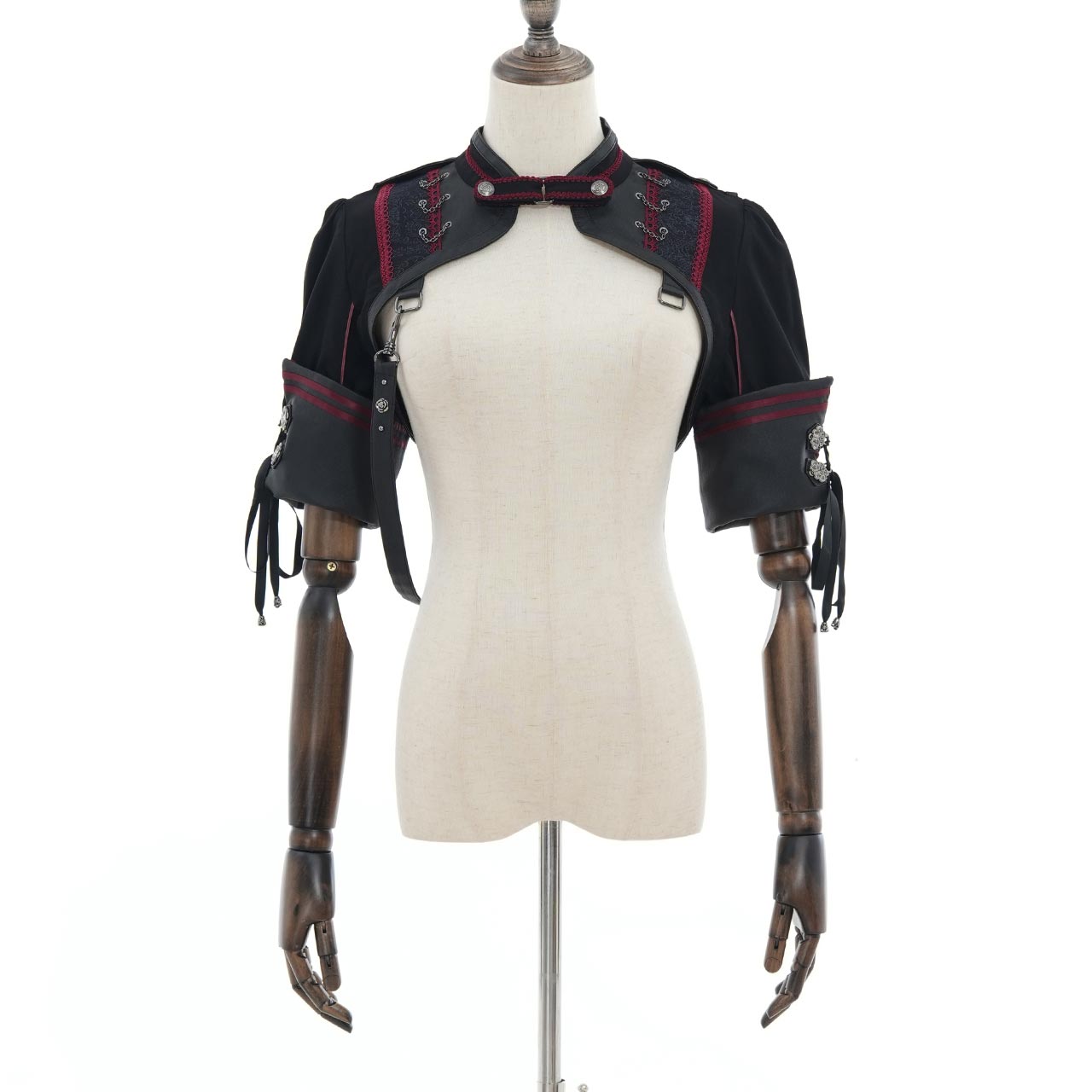 Whimsical Rosy Cats ショートジャケット【M】