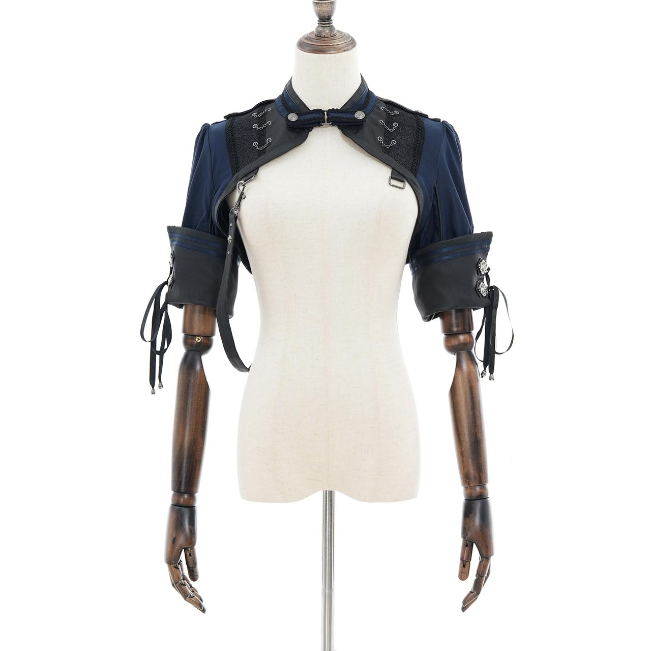 Whimsical Rosy Cats ショートジャケット【M】