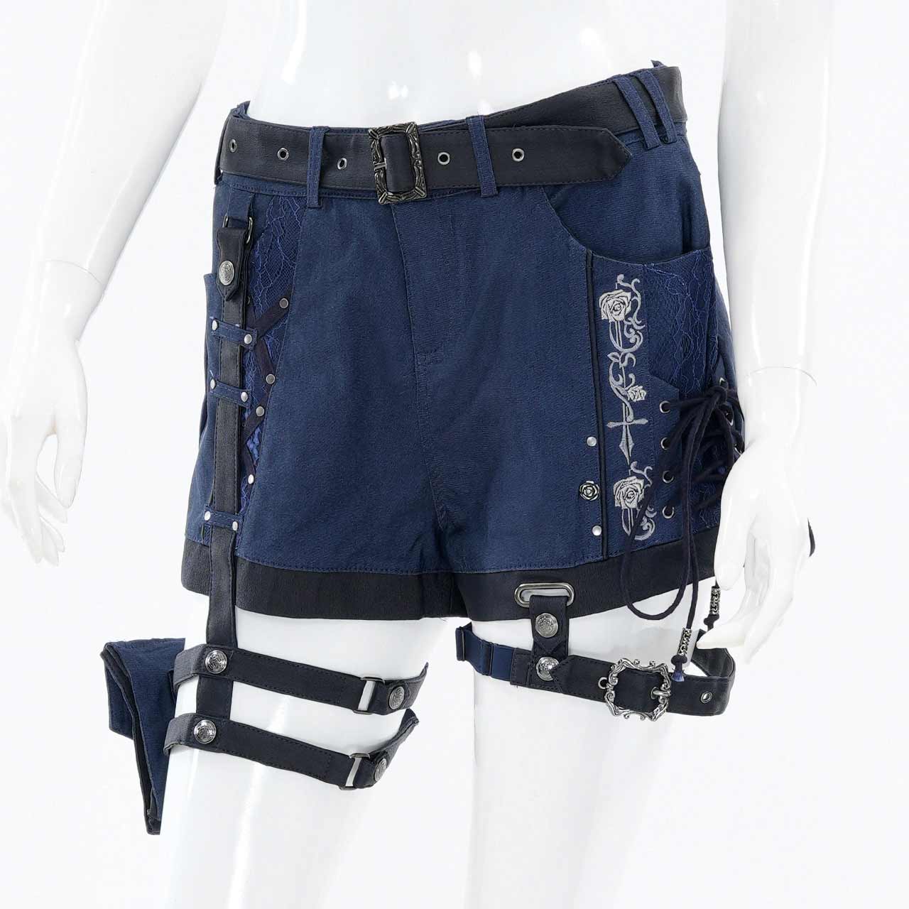 Pirates Rose ガーターベルトショートパンツ
