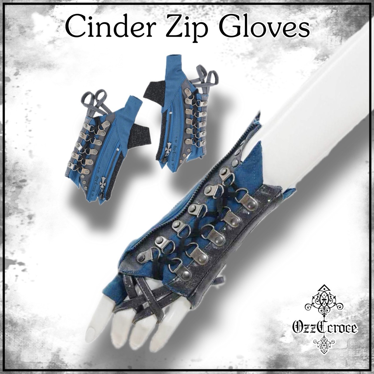 Cinder Zip Gloves