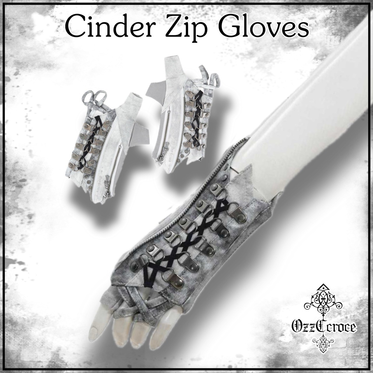 Cinder Zip Gloves