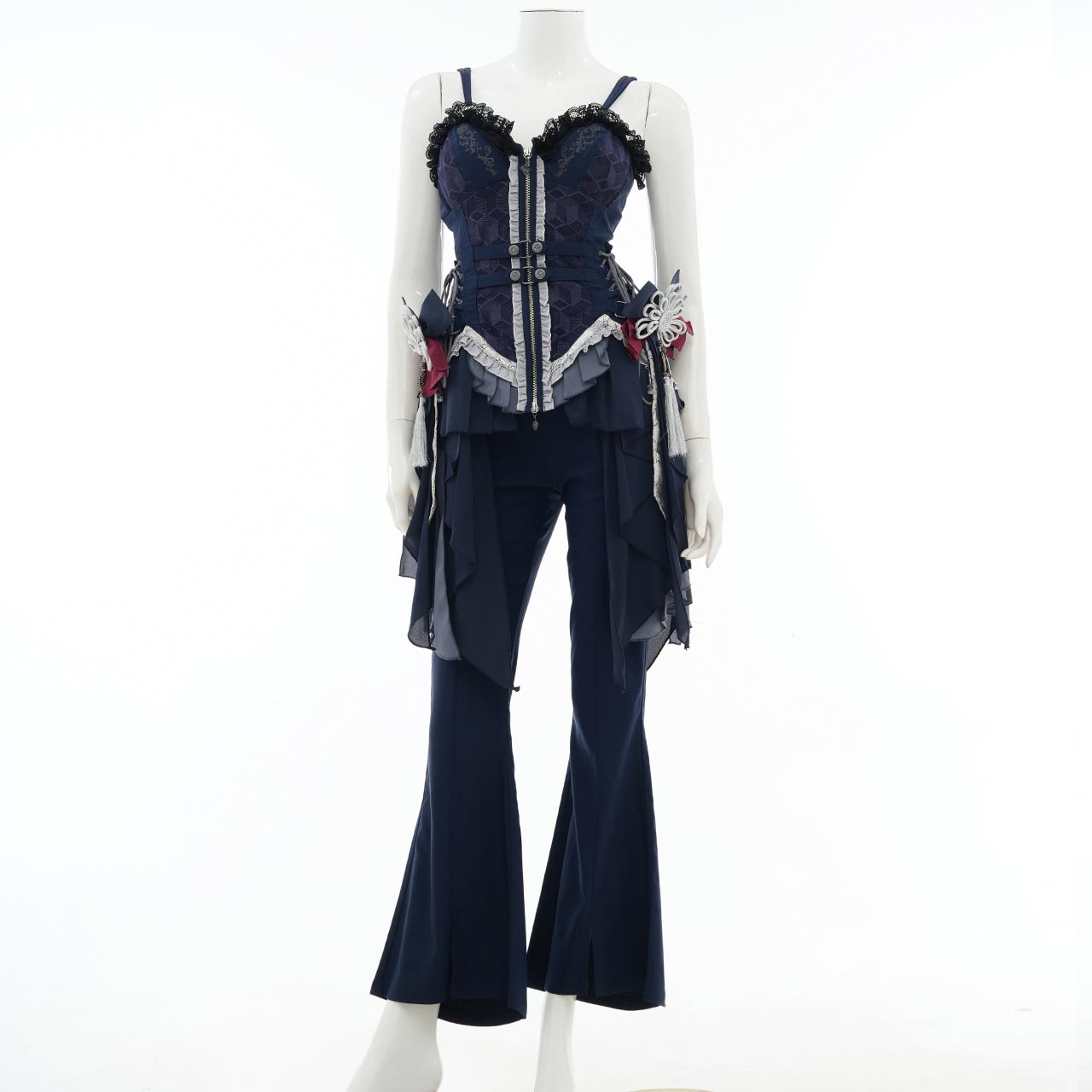 OZZON JAPAN / 月光幻華ビスチェワンピース【M】