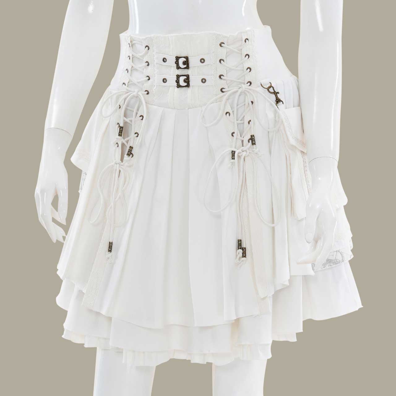 Pirates Rose プリーツスカート