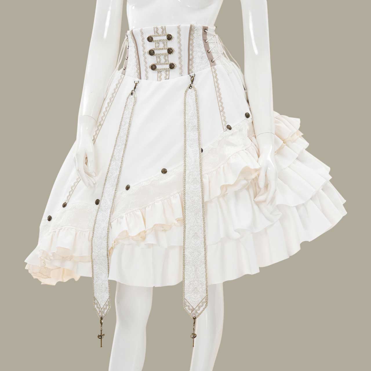 Spring Rose Carol アシメスカート