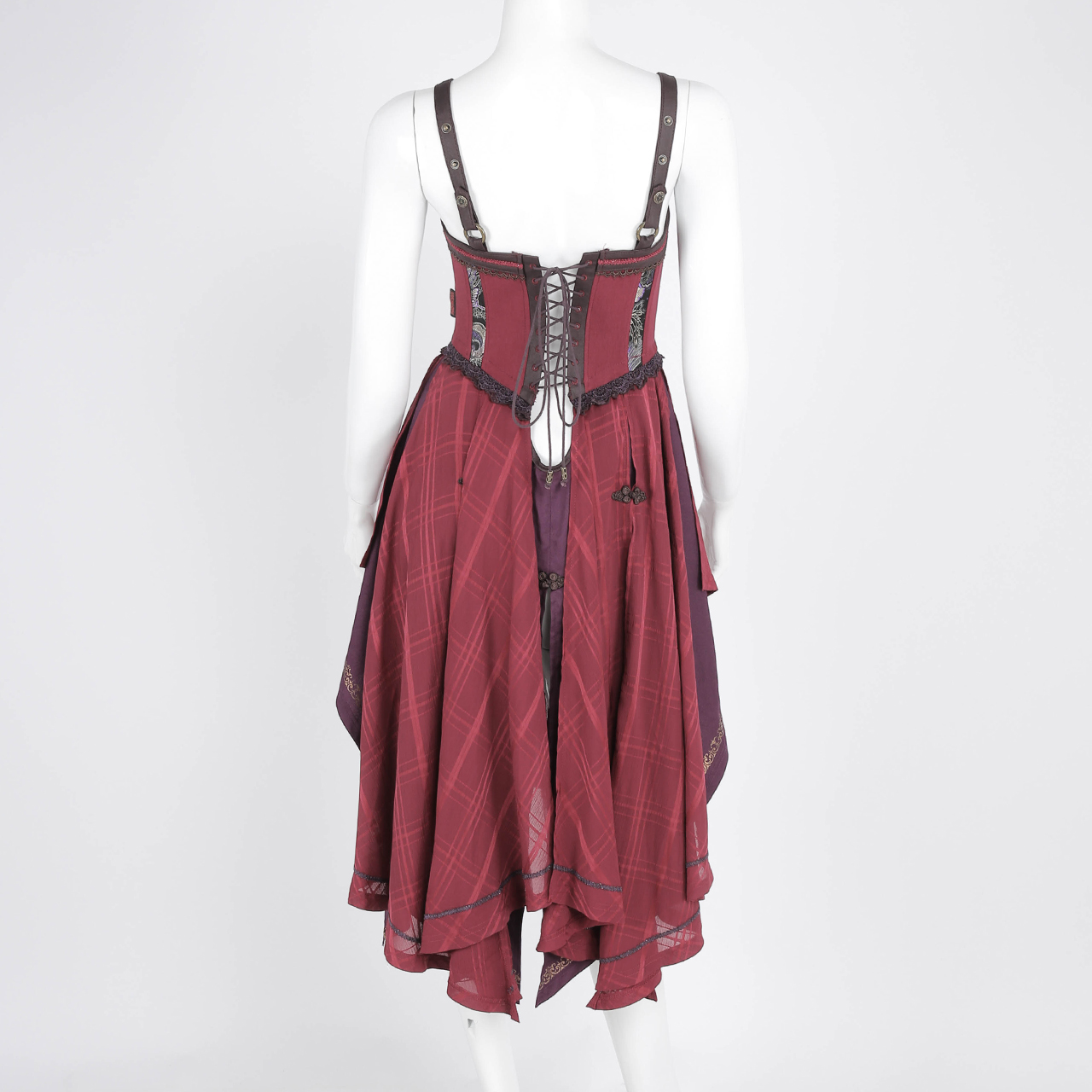 OZZON JAPAN / 絢爛華天ベストワンピ 3431501o