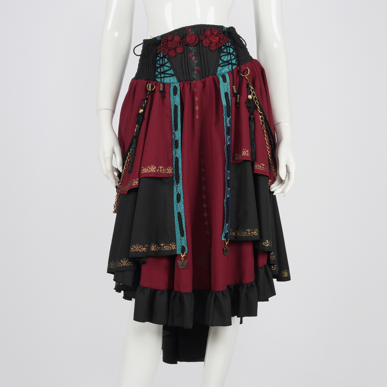 OZZON JAPAN / 妖鴉天舞スカート 3531601a