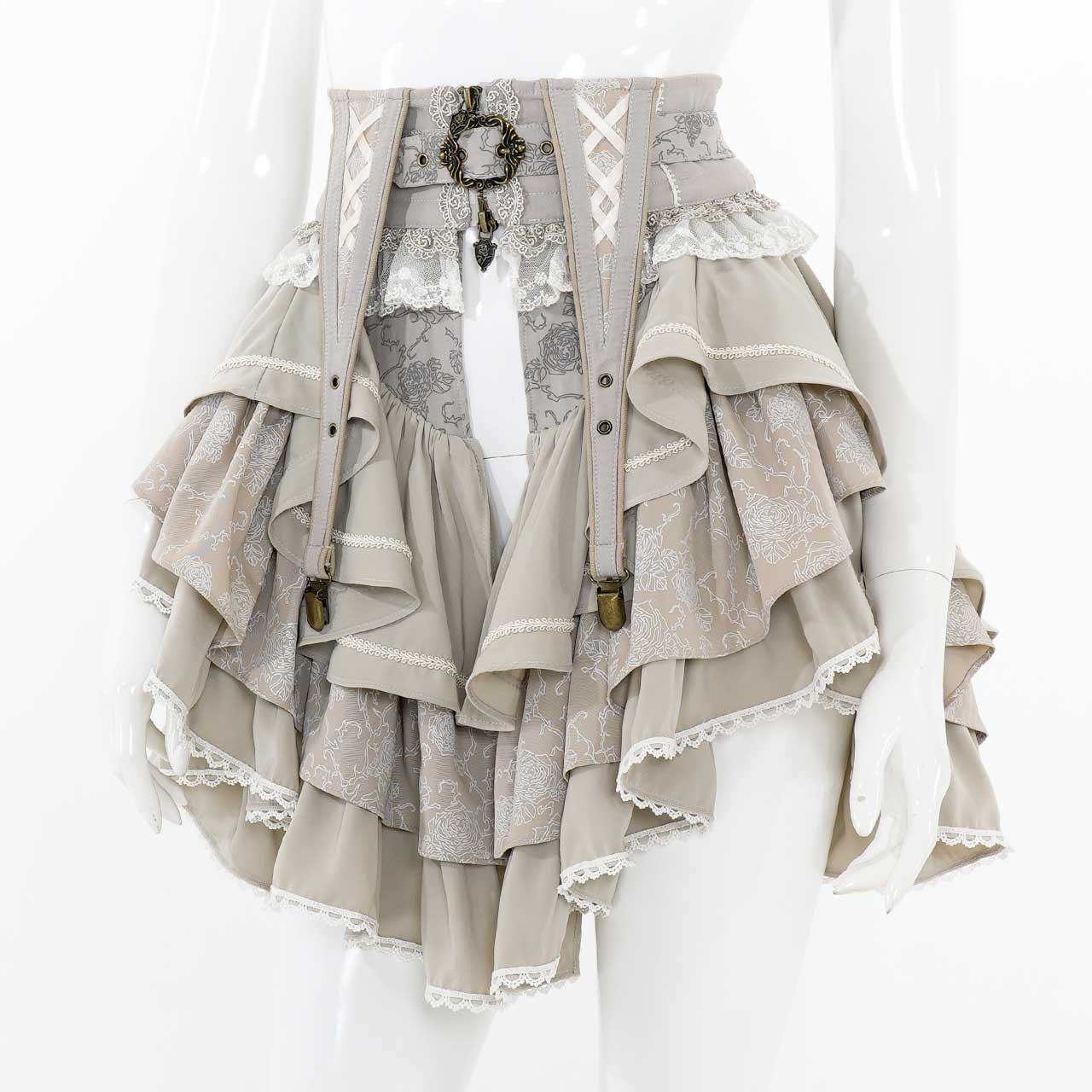 ダブルスタンダードクロージング⭐︎フリル花柄マキシドレス⭐︎美品（1回着用のみ） 2021 DRESS COLLECTION | Night STORE | ダブルスタンダード