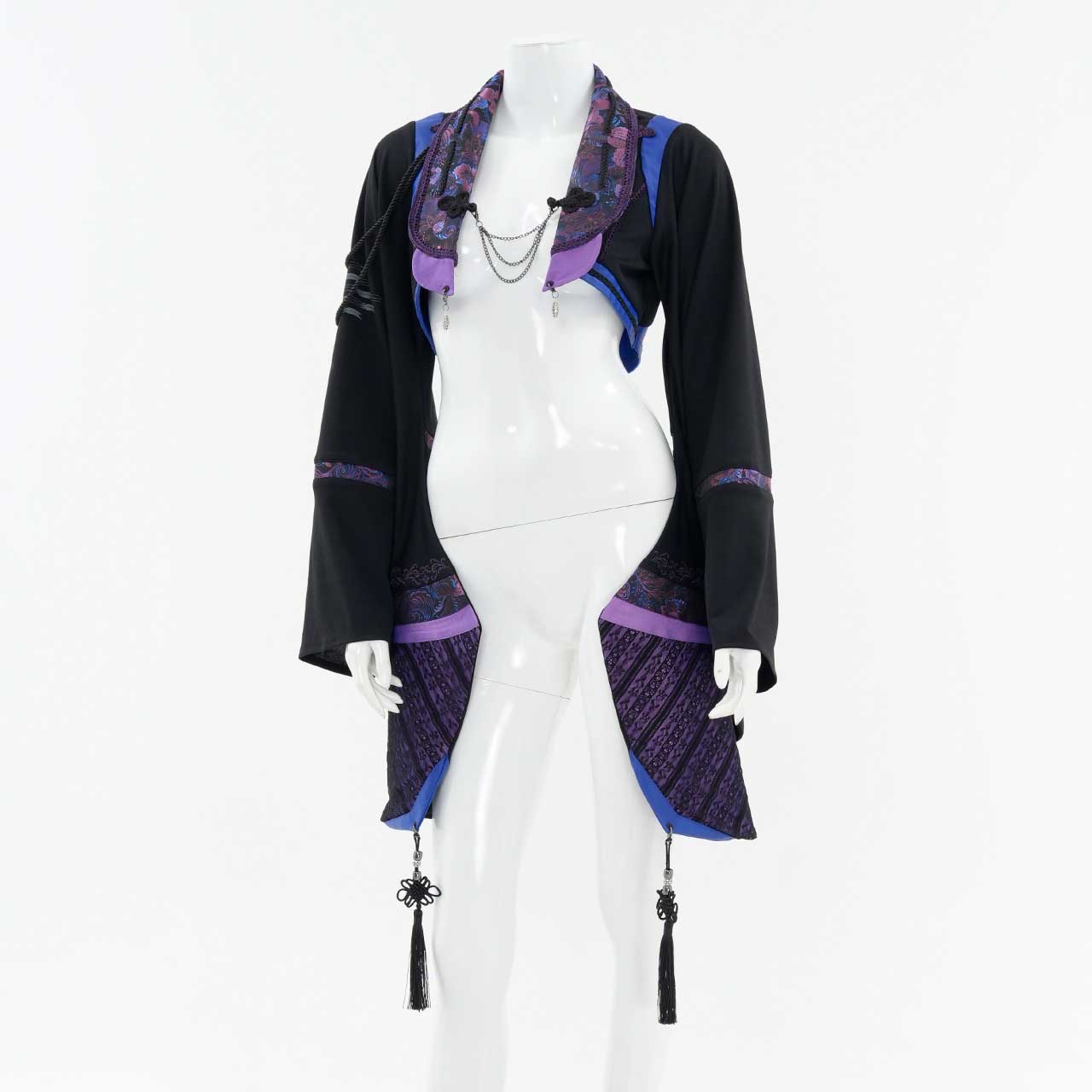 ozzon ボレロ　着物袖　紫 ozzon ボレロ着物袖紫