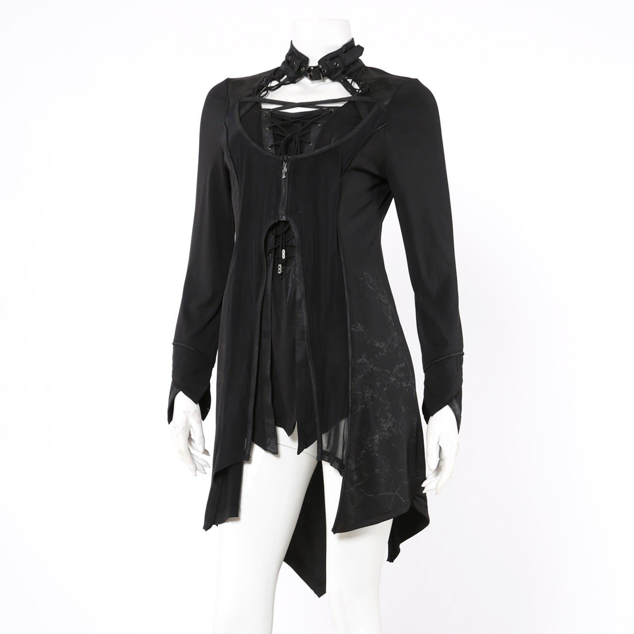 Gothic Jagged Design Tunic 3542103a
