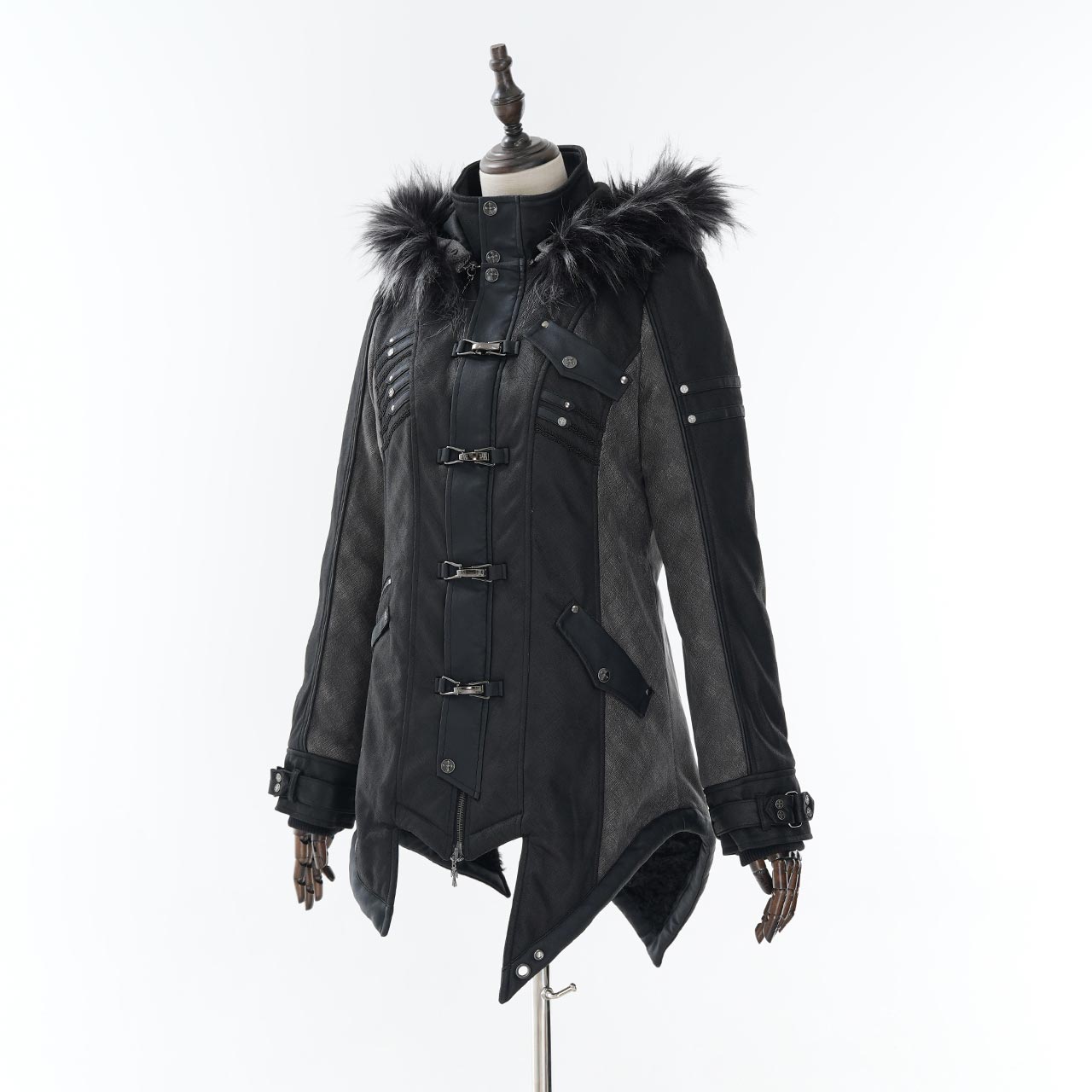 RADIATE ブルゾン　ブラック ラディエイト RADIATE デニム×チュールドッキングブルゾン （ブラック