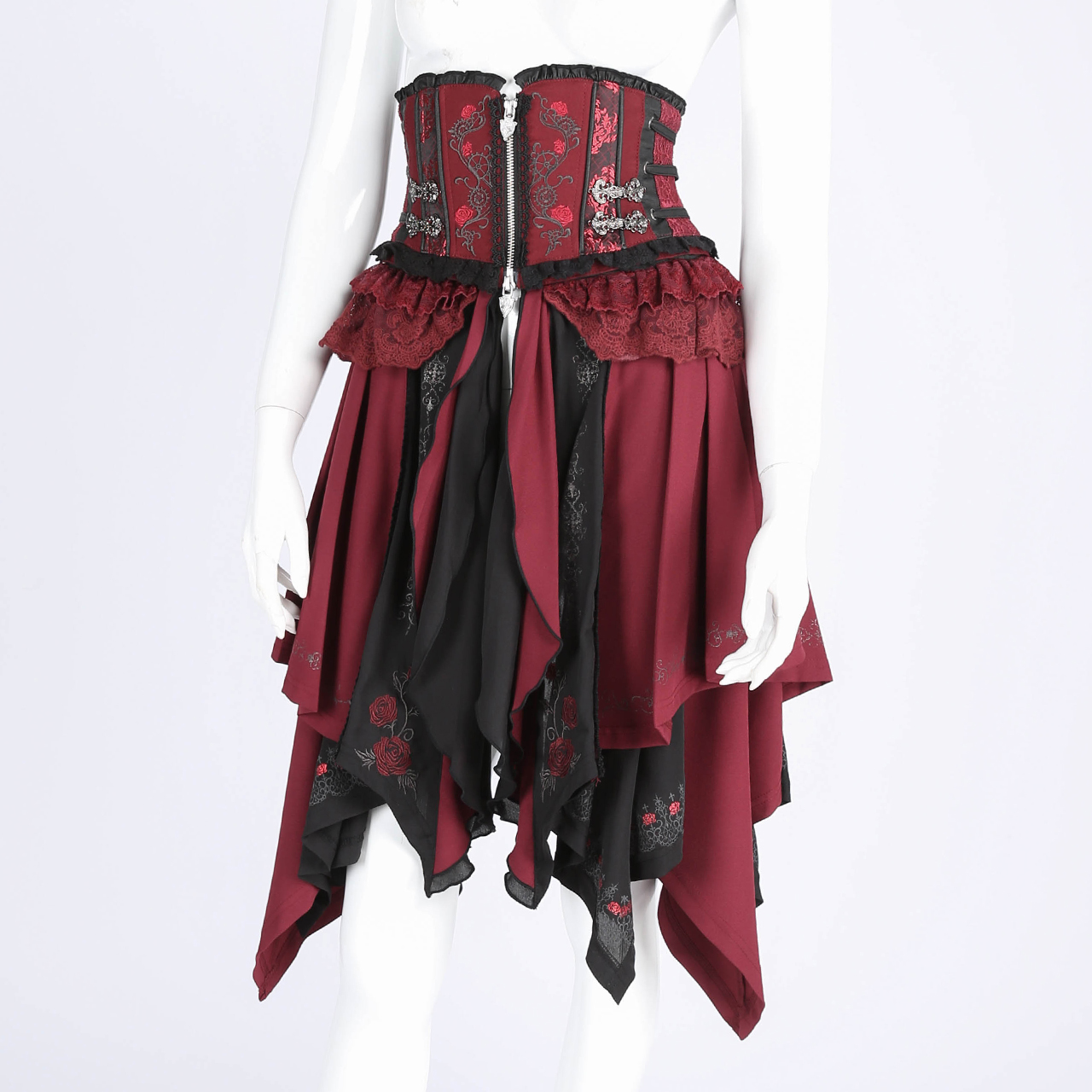 Broken dawn rose corset skirt 3446601o