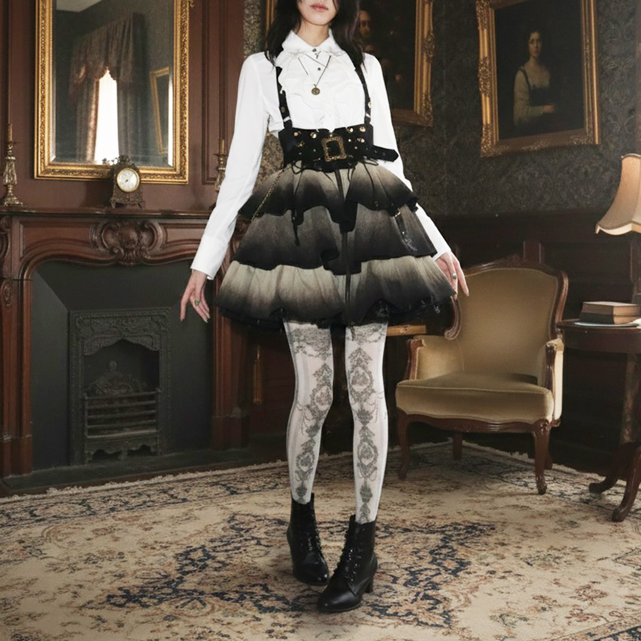 Celebration of Rose フリルスカート