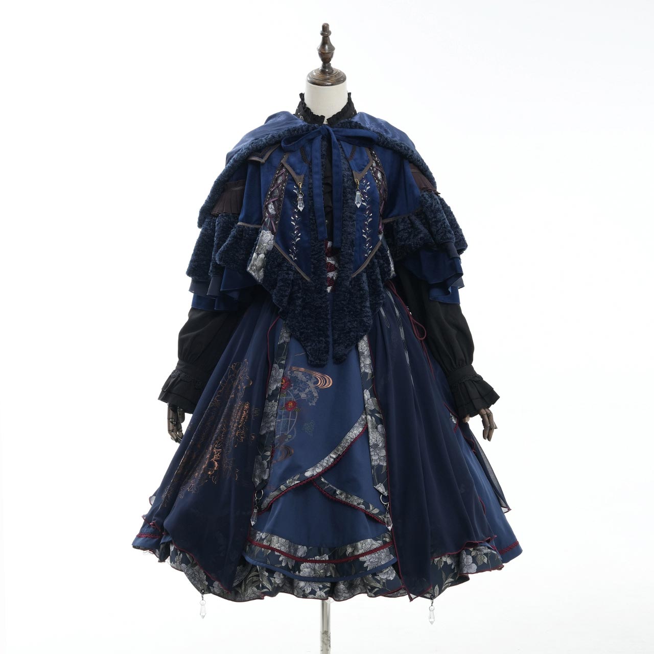 美品✨　Diagram 24SS ケープスリーブジャケット　完売品　金ボタン OZZON JAPAN / 夢喰猫ケープ