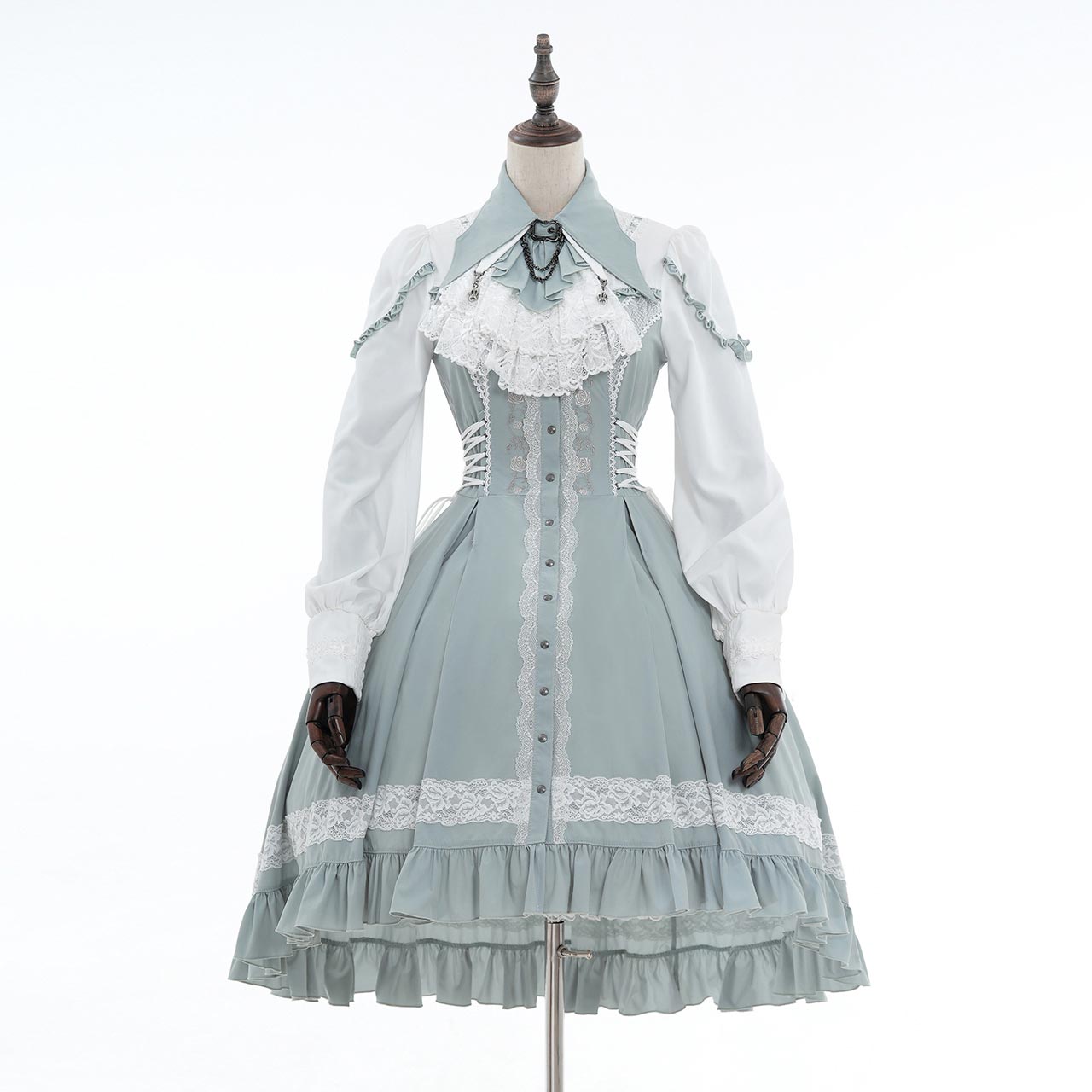 Celebration of Rose ジャボタイ付きワンピース