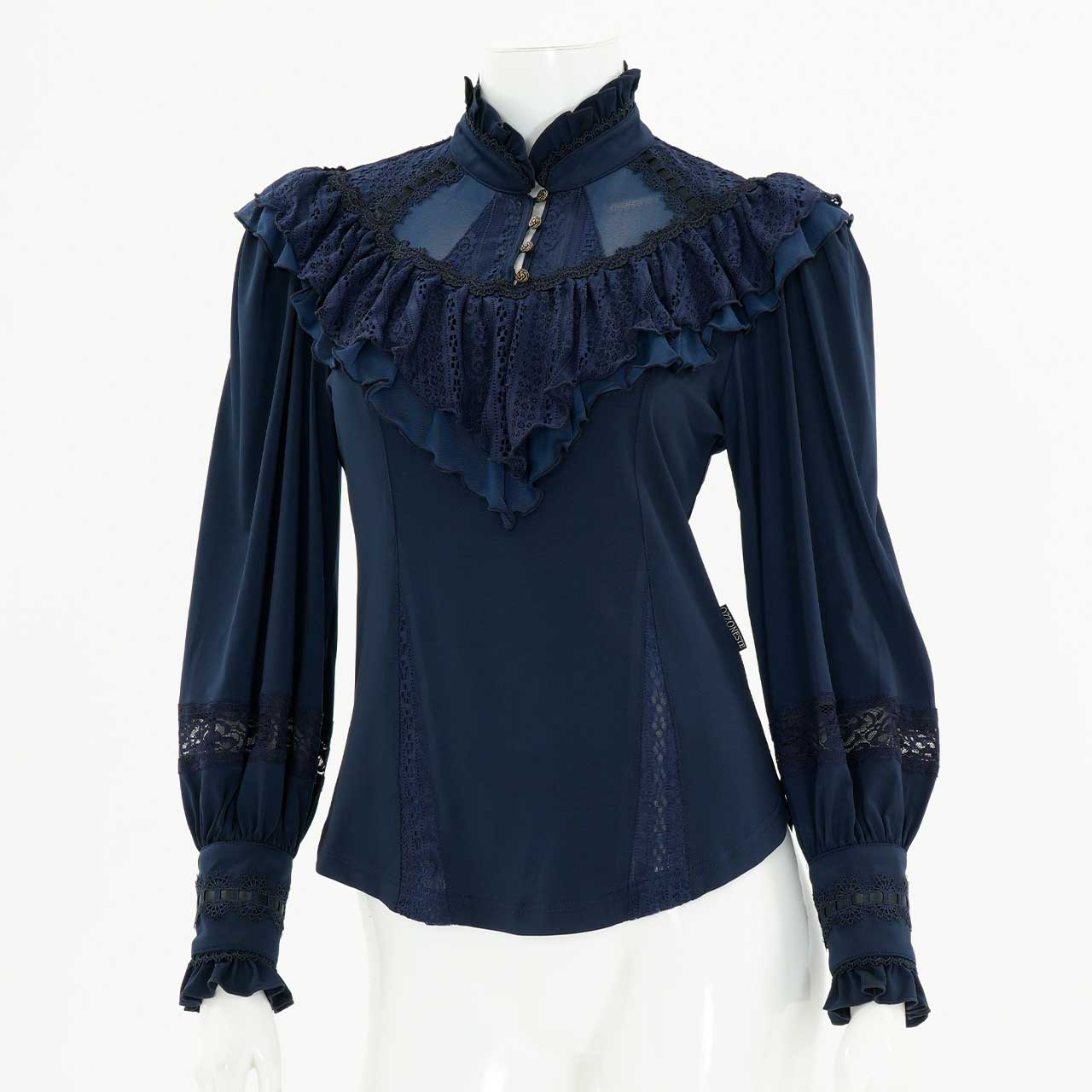 ozzon 薔薇 マント 青 - ポンチョファッション 通販