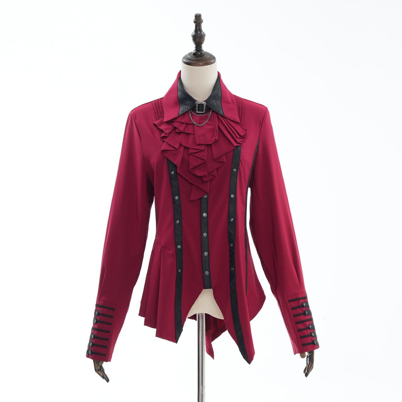 Phantom echoes lead ジャボ付きブラウス