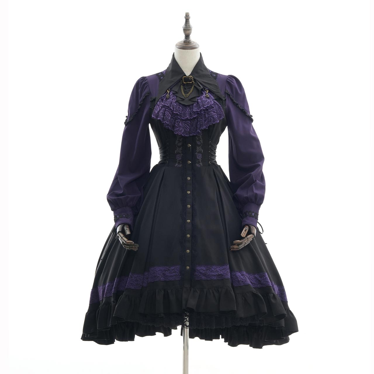 Celebration of Rose ジャボタイ付きワンピース