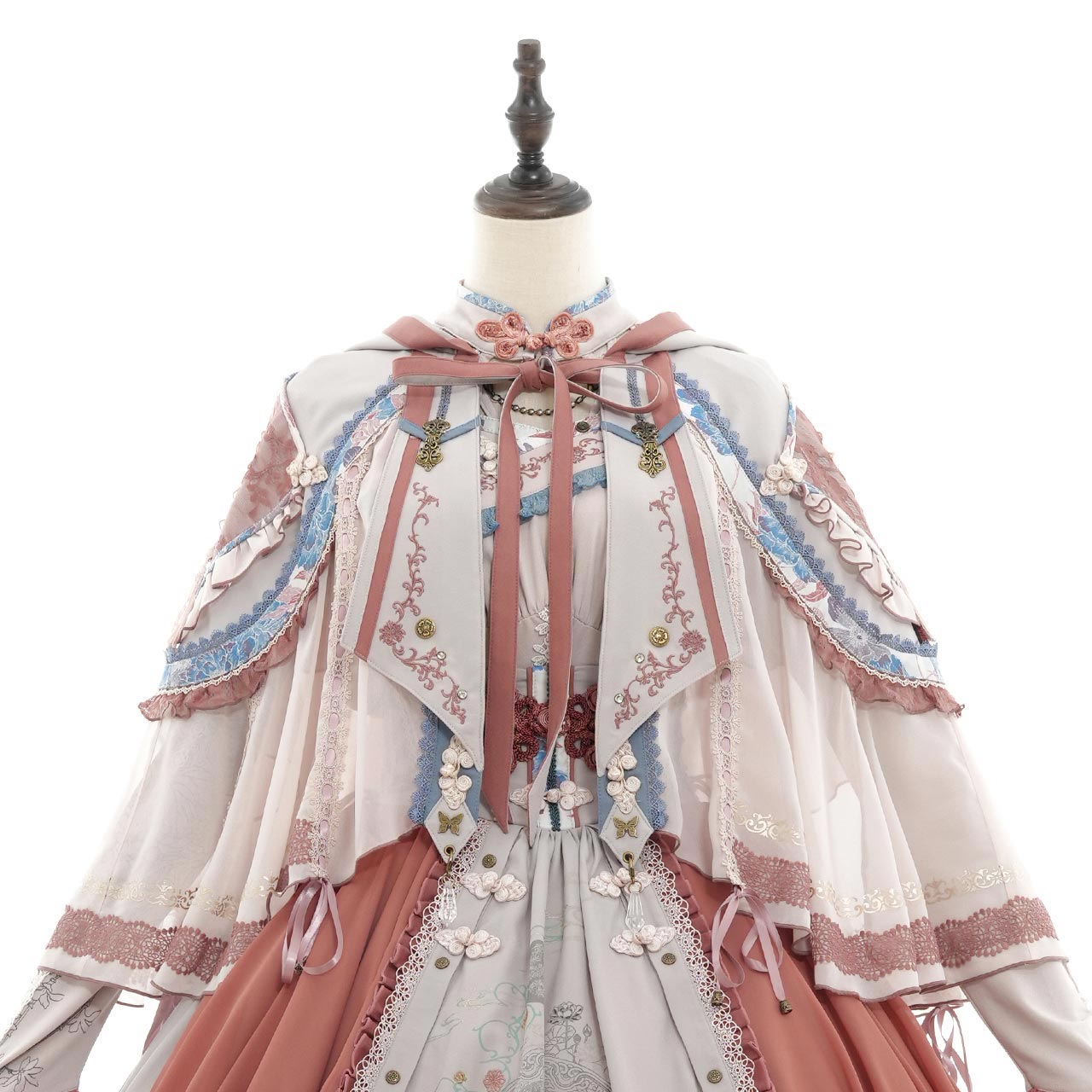 桃花幻夢・装飾ケープ