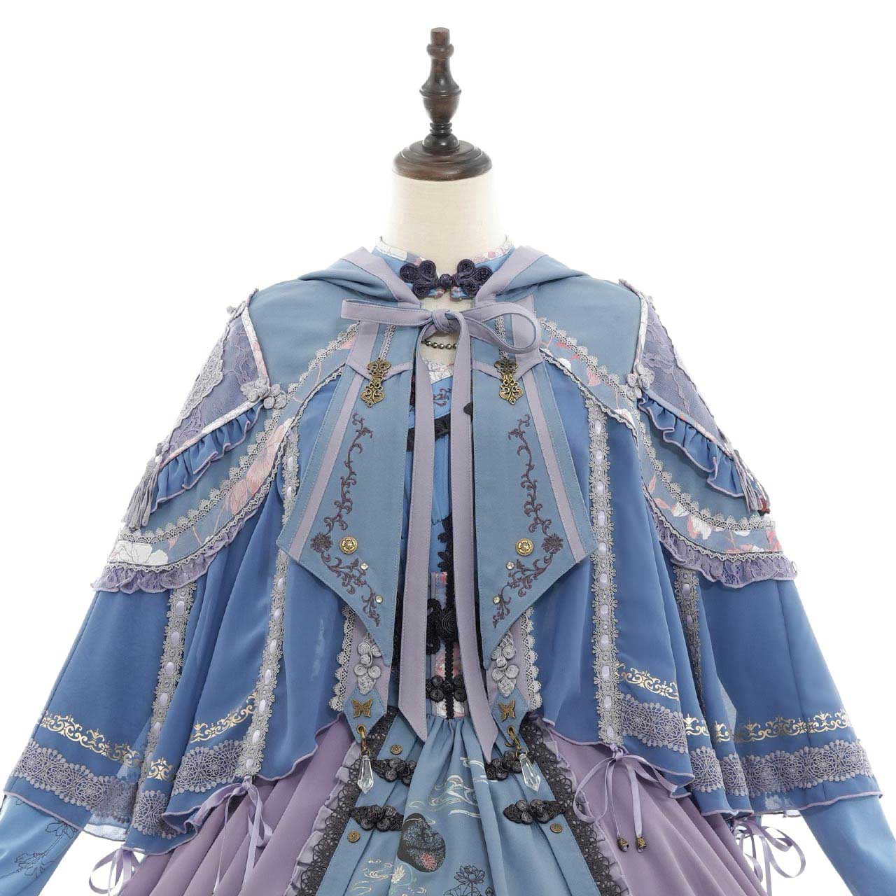 桃花幻夢・装飾ケープ