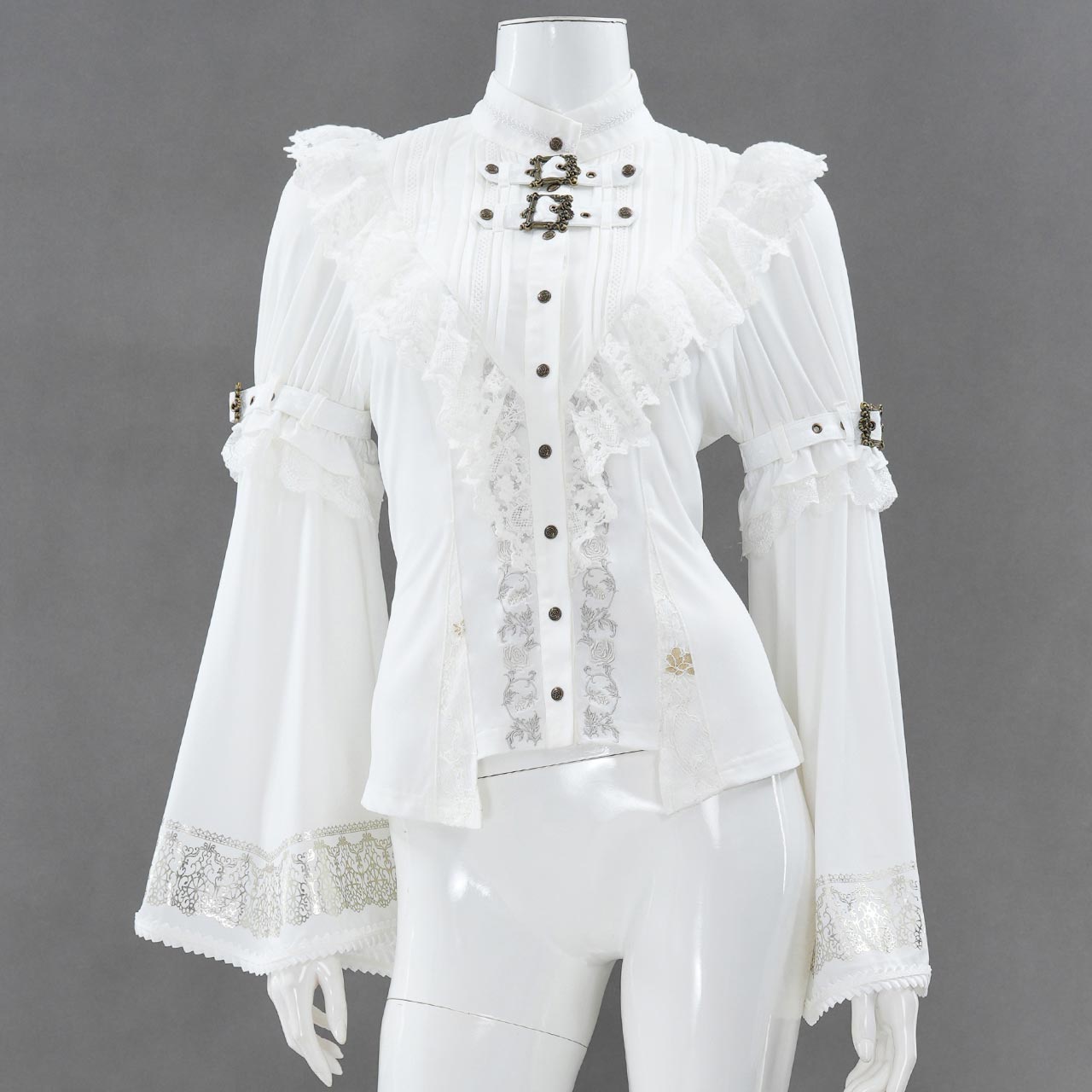 Larme d’Alice バックル2WAYブラウス