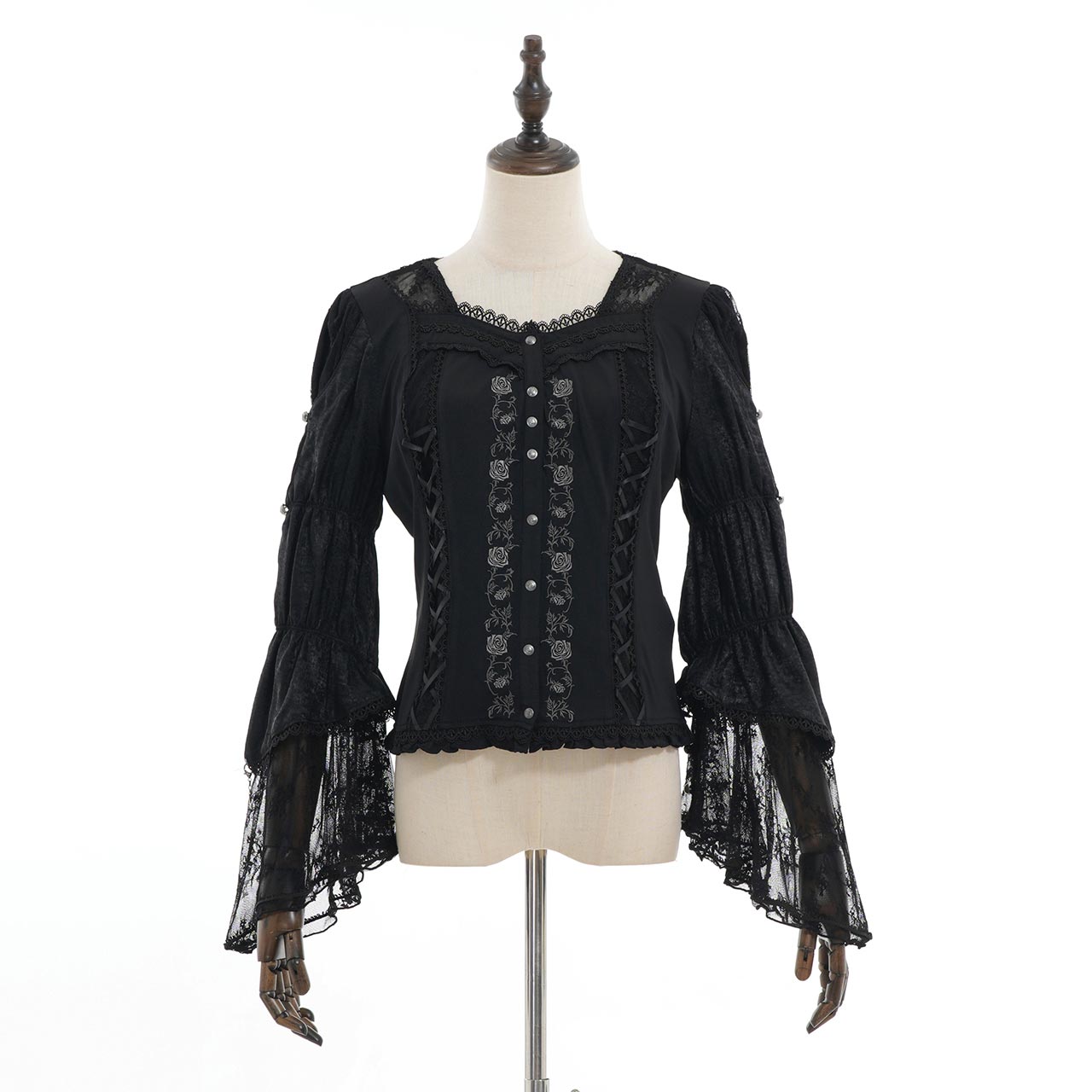 Larme d’Alice 姫袖レースカットソー