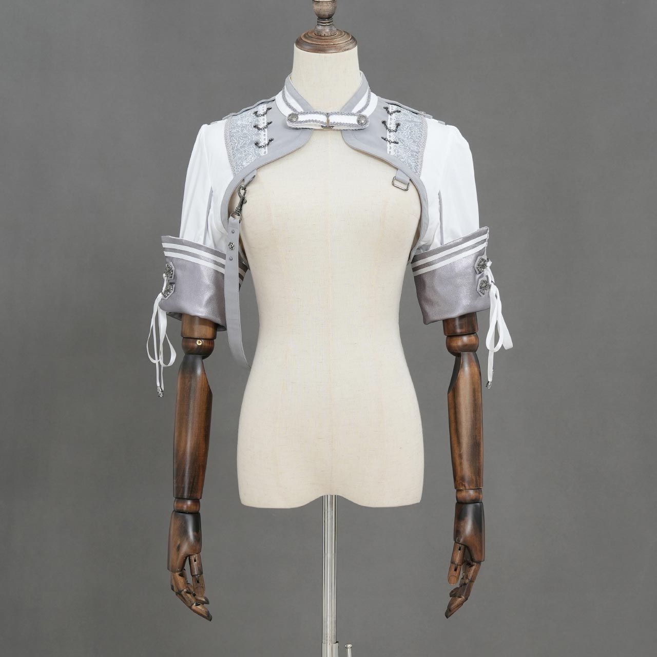 Whimsical Rosy Cats ショートジャケット【L】