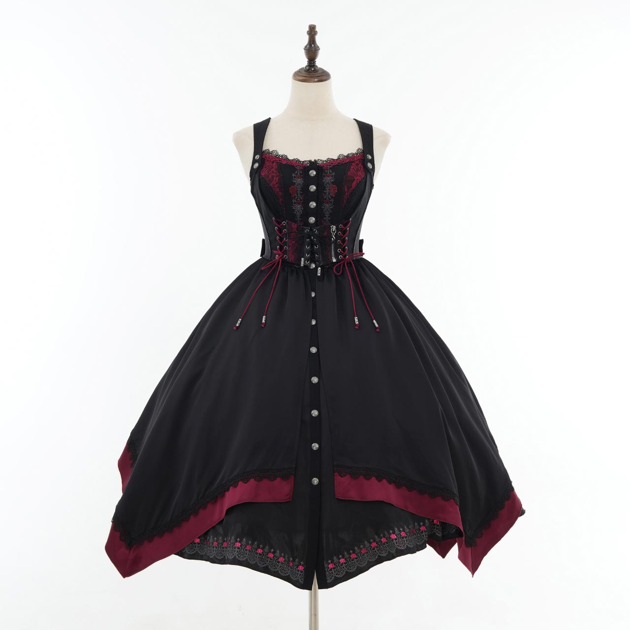 Whimsical Rosy Cats ベストワンピース